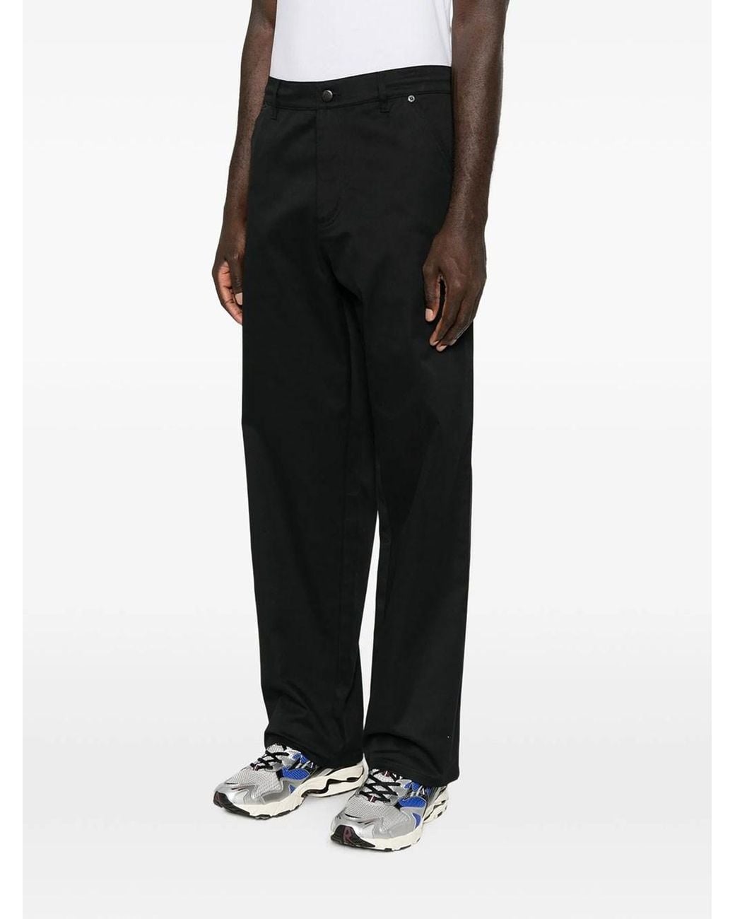 Moncler Black Pantaloni for men