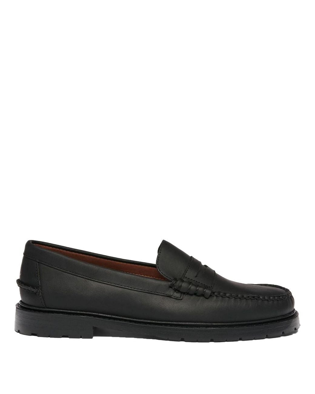 Sebago Black Daxton Rrs Loafers for men