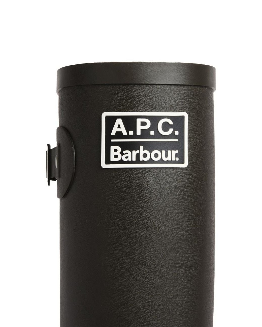 Barbour Black X A.P.C. Rubber Wellington Boots