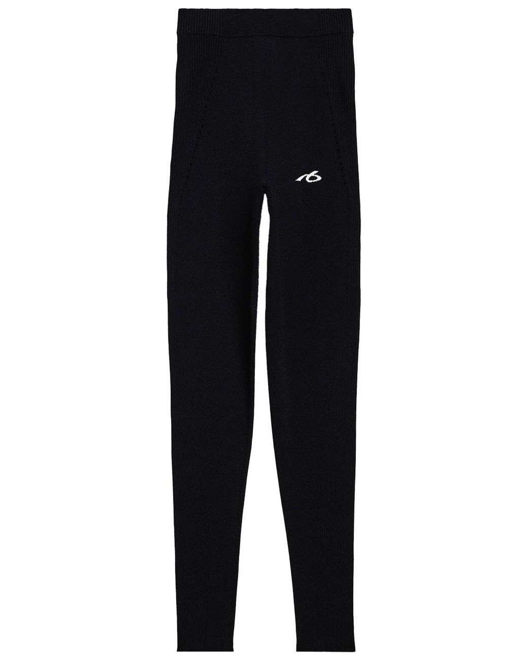 Balenciaga Black Techwear Leggings