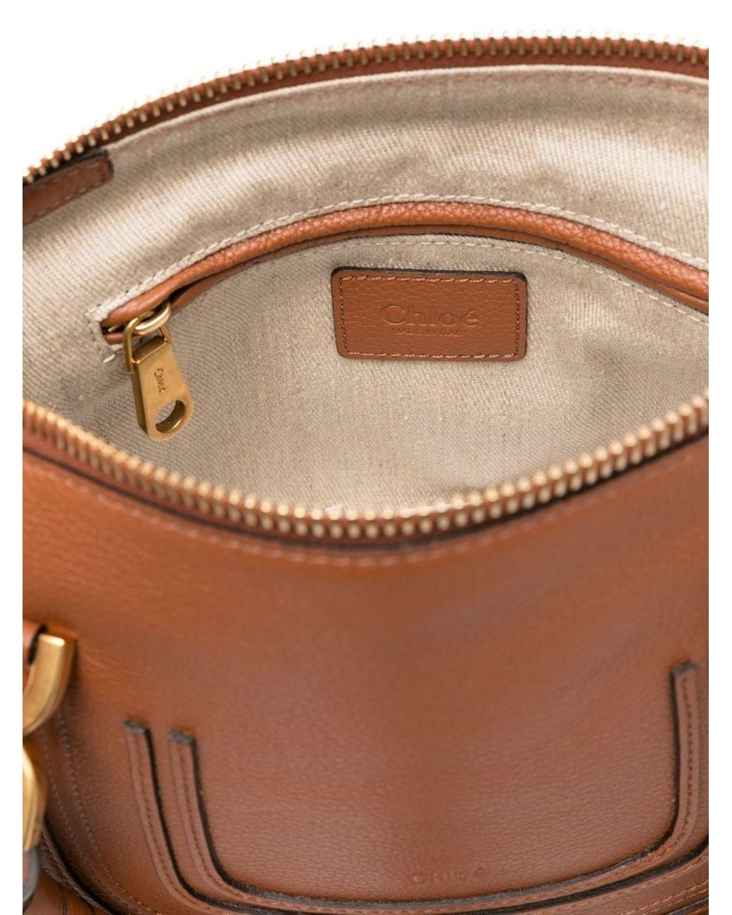 Chloé Brown Marcie Small Crossbody Bag