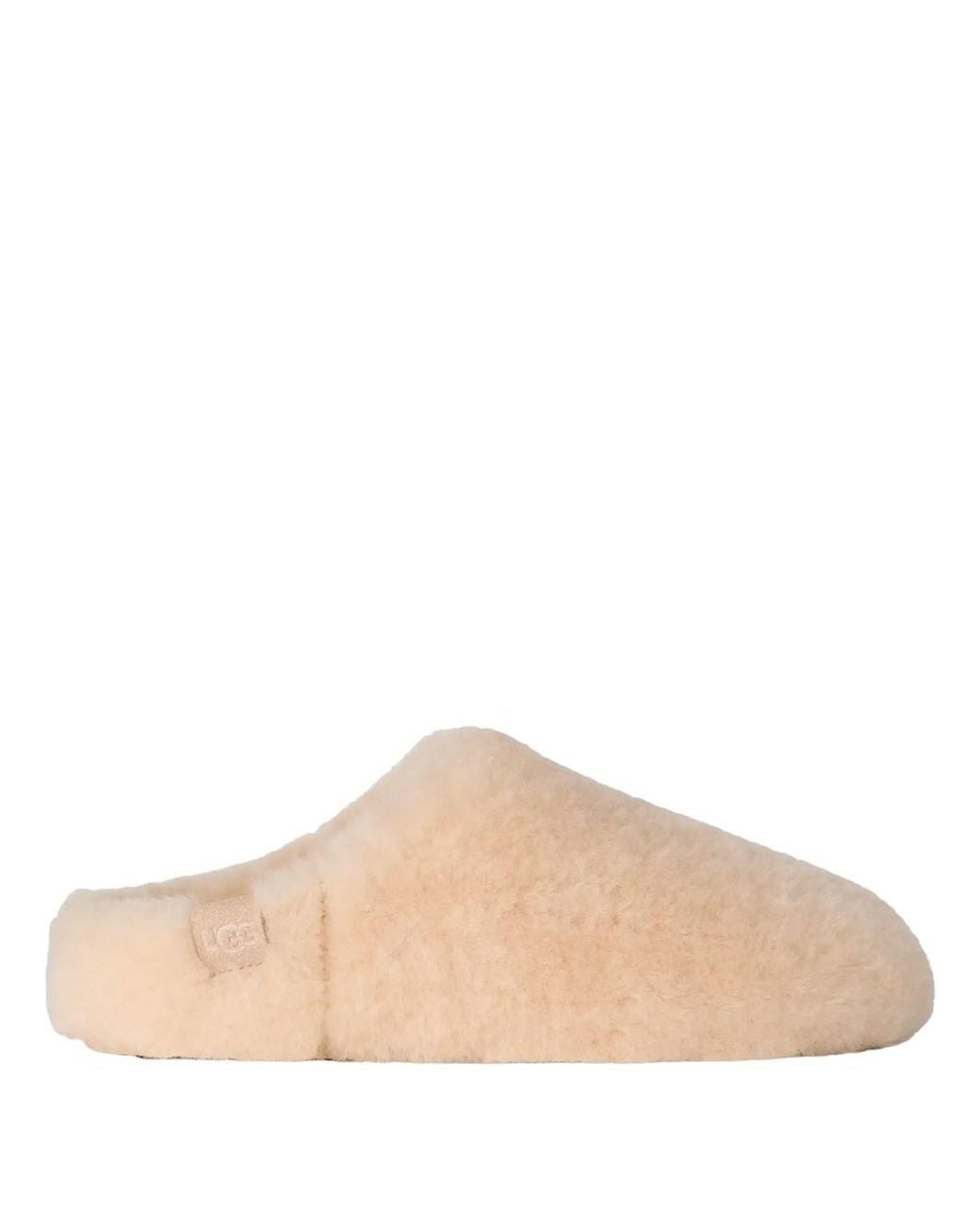 Ugg Natural Slip On Elea Fluffed