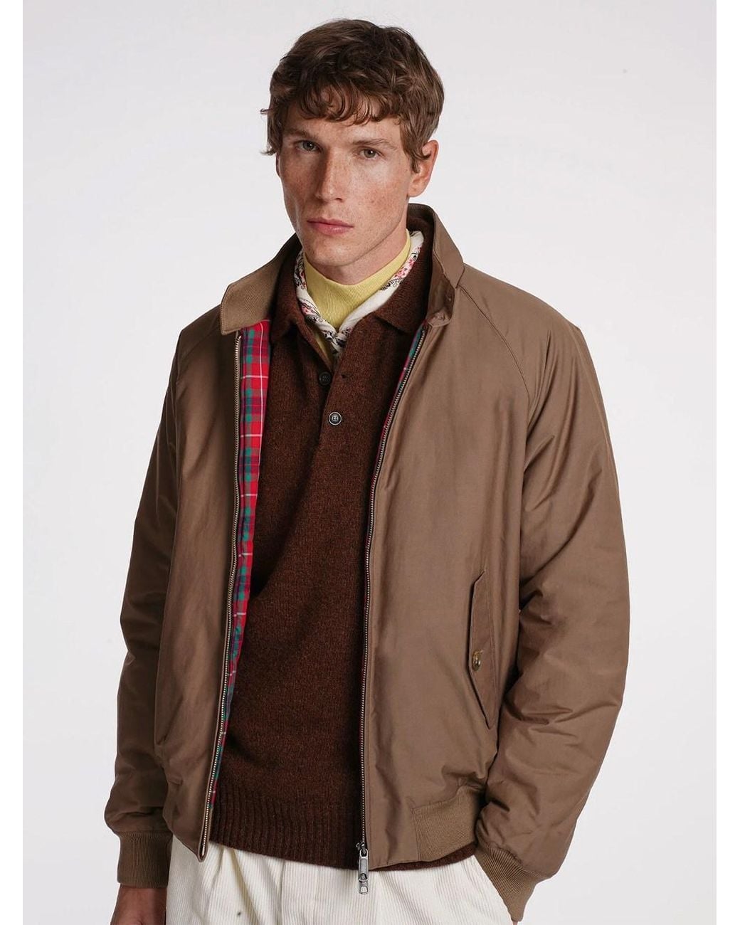 Baracuta Brown G9 Thermal Tan Jacket for men