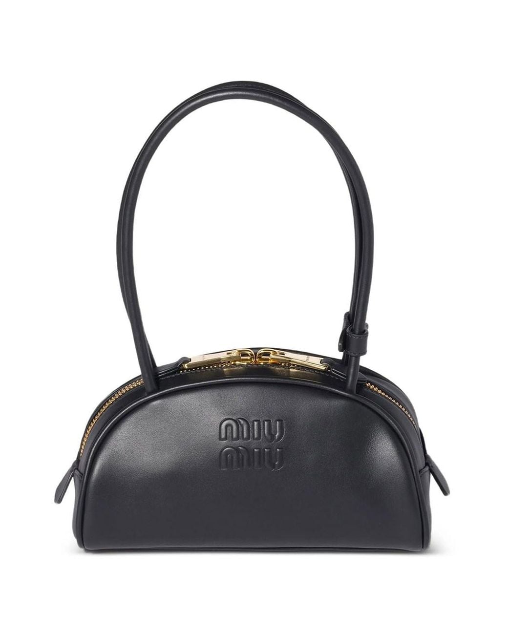 Miu Miu Black Borsa Beau Softy Piccola
