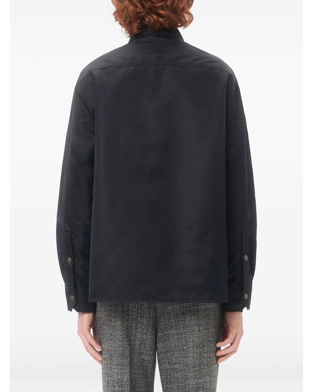 Valentino Garavani Blue Shirt Jacket for men