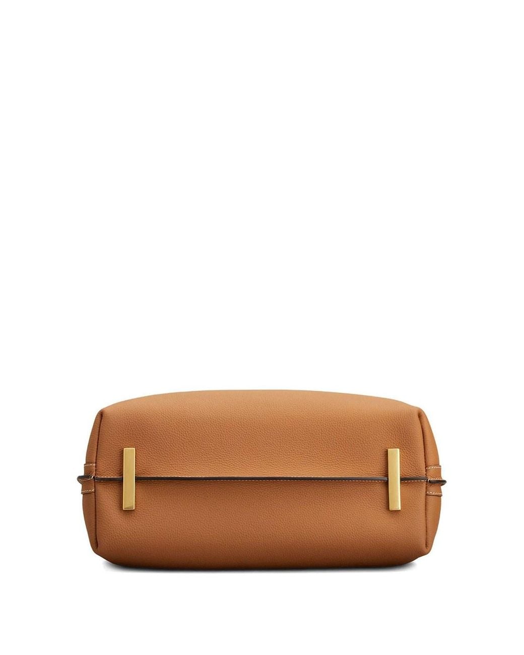 Tod's Brown Small T Signature Leather Handbag