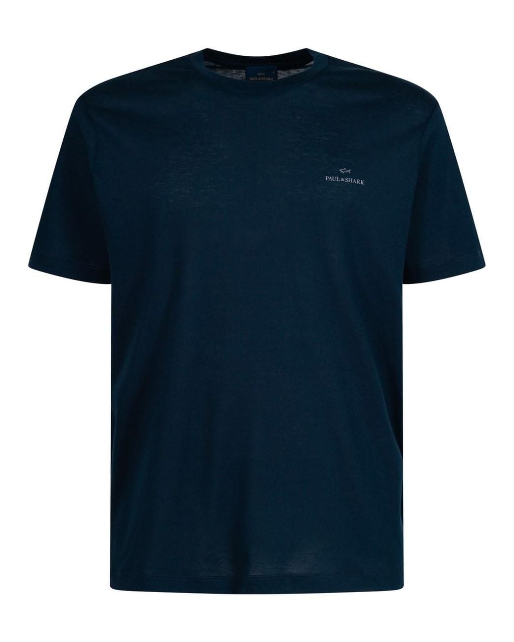 Paul & Shark Blue Crew Neck T-Shirt for men