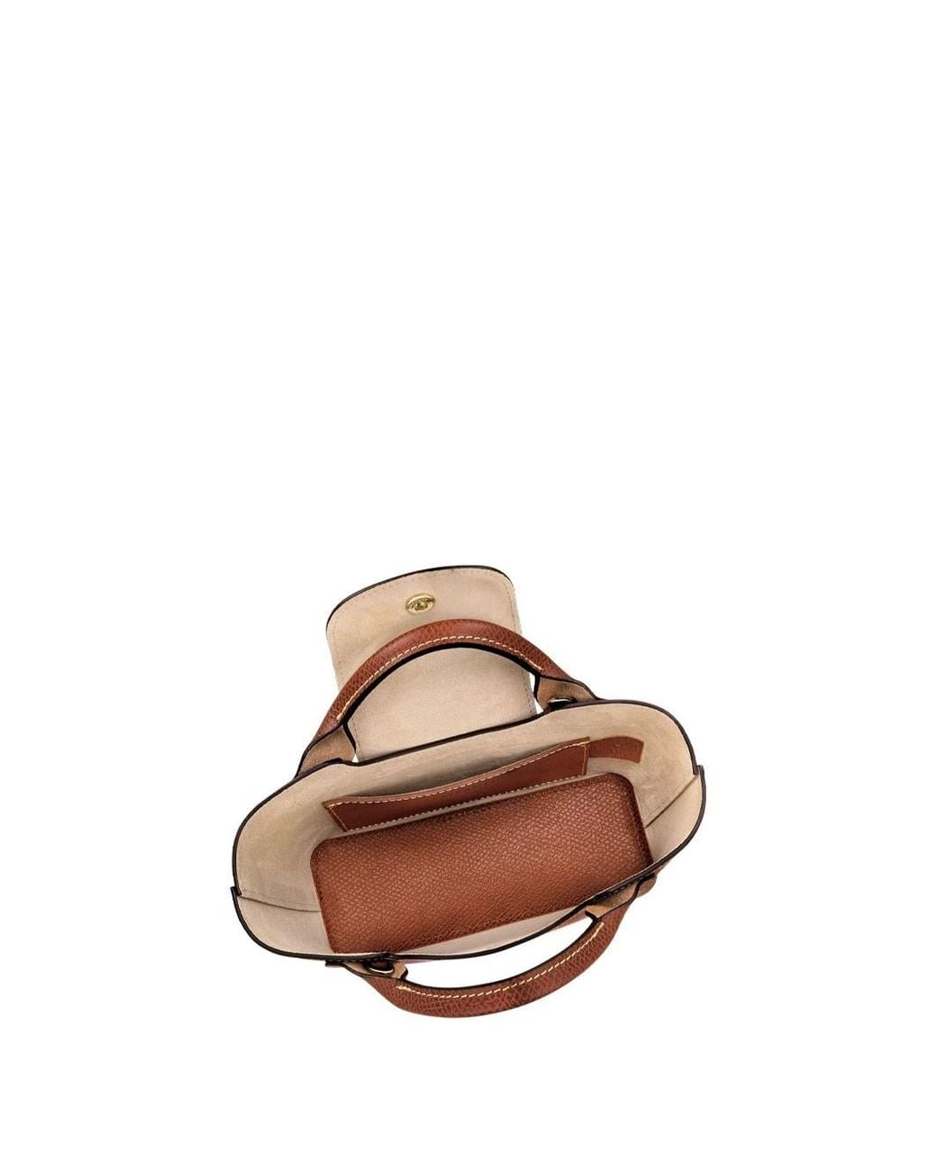 Longchamp Brown Shopping Bag Xs Épure