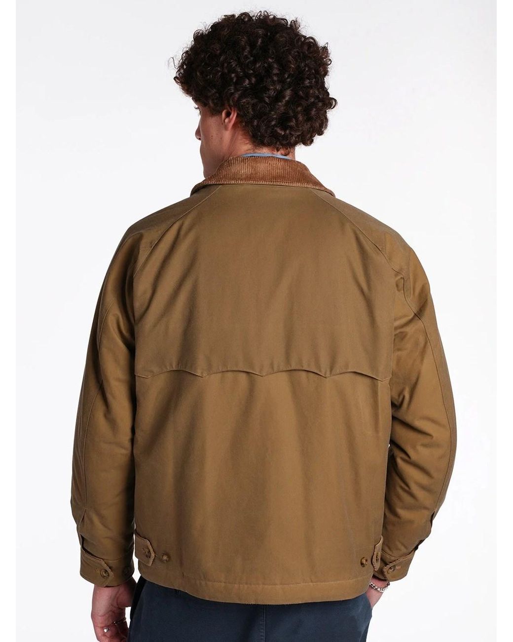 Baracuta Natural Giacca "Deck" Cerata for men