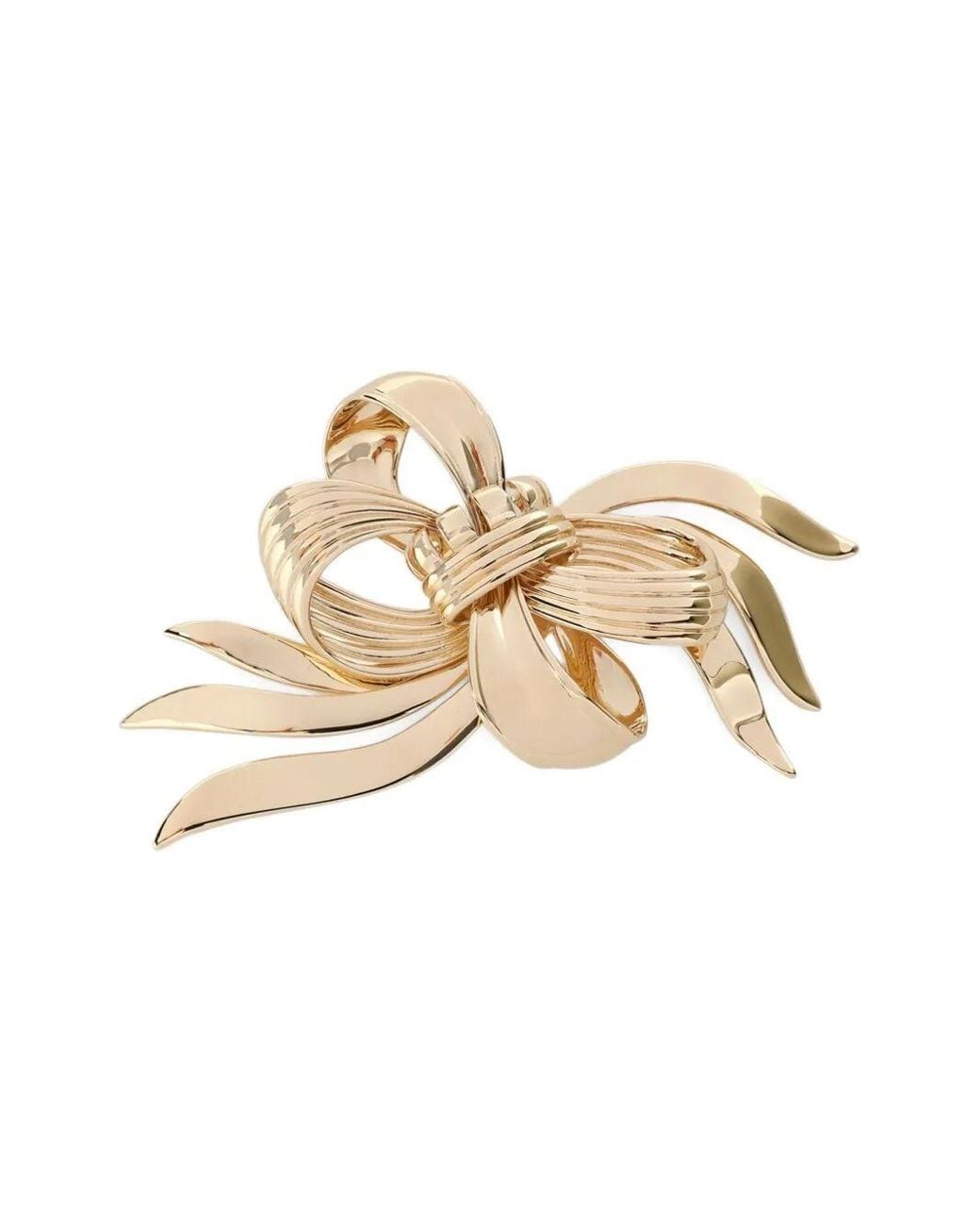 Miu Miu Metallic Tourbillon Metal Brooch Accessories