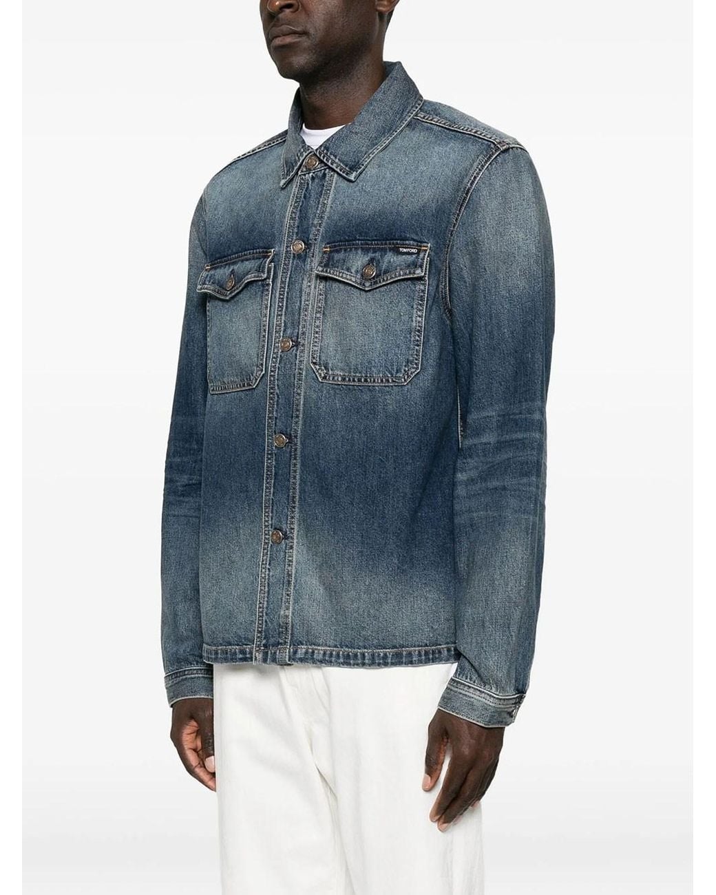 Tom Ford Blue Giacca for men