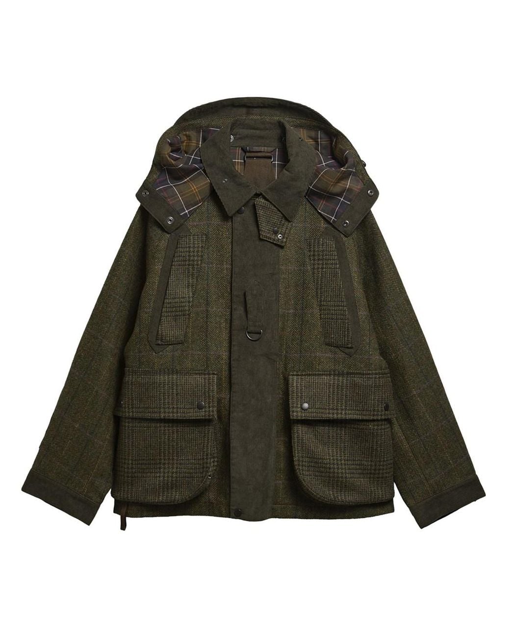 Barbour Green X Norbit: Wool Jacket for men