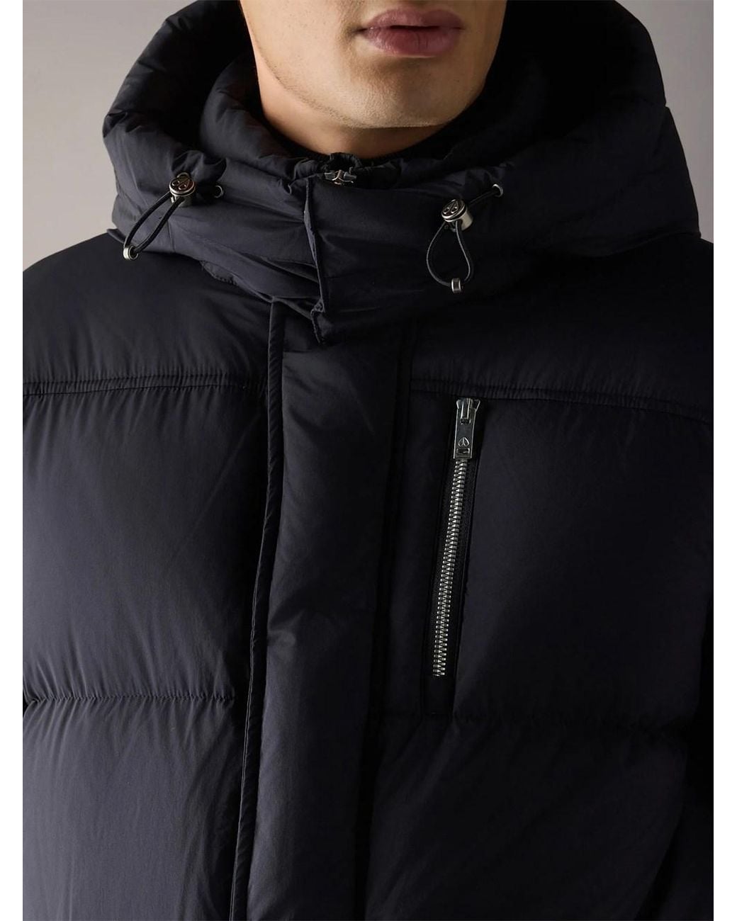 Moose Knuckles Blue Everest 3q Down Jacket for men