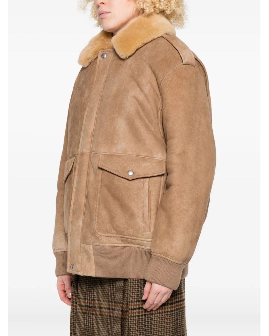 Prada Brown Leather Jacket