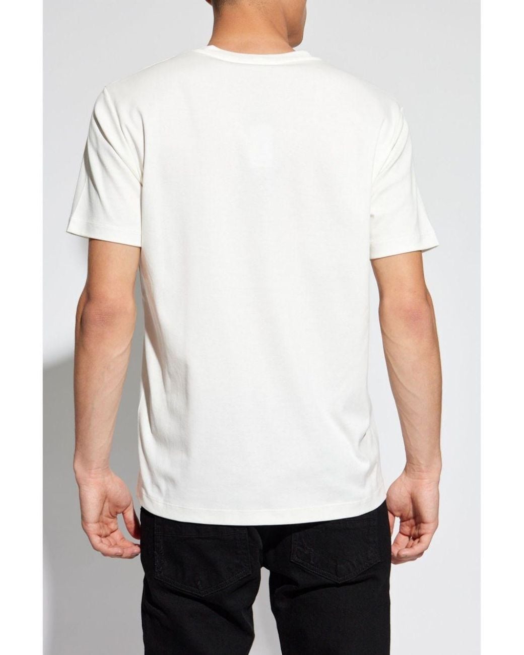 Giorgio Armani White Tshirt Clothing for men