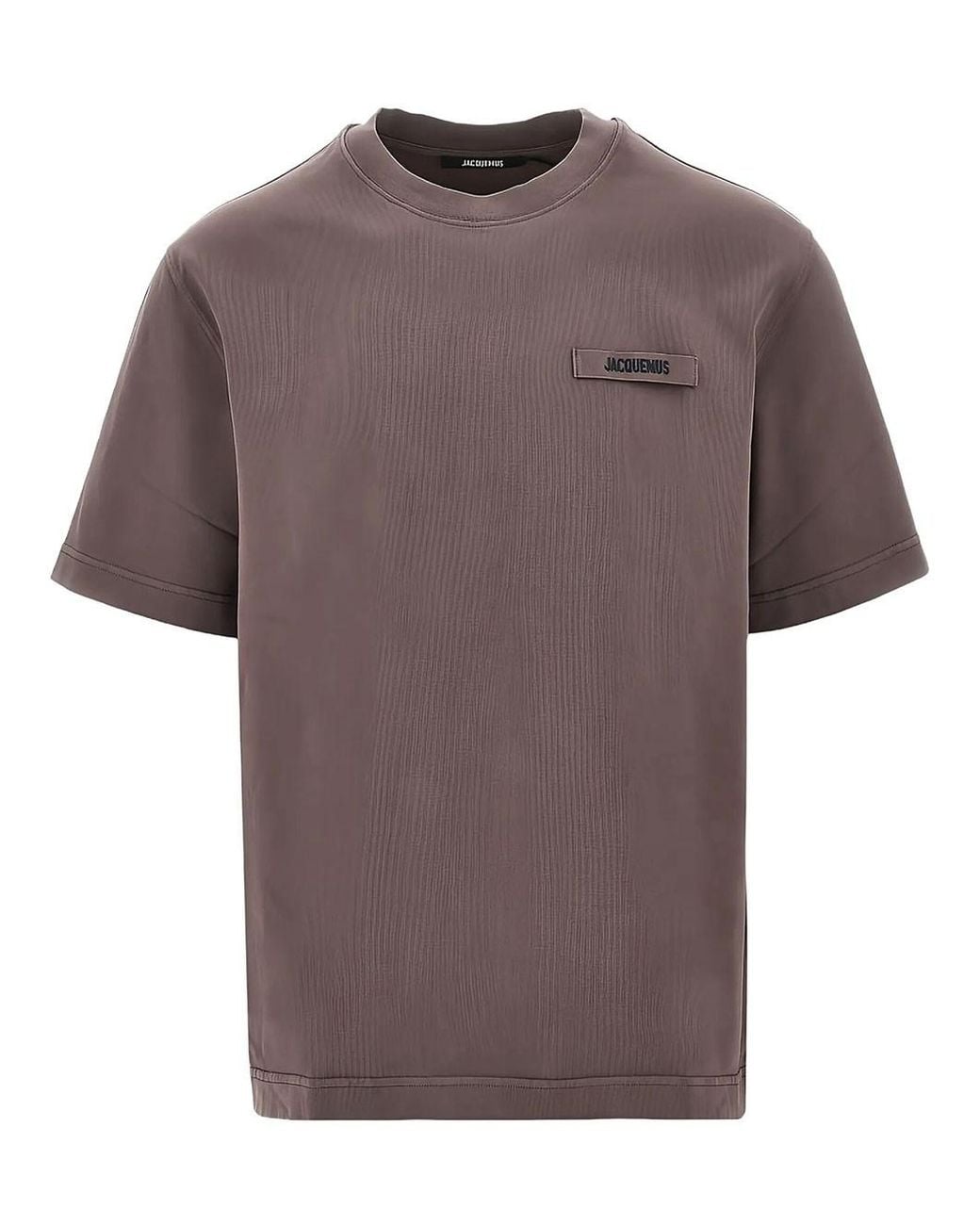 Jacquemus Purple Le T-Shirt Gros Grain for men