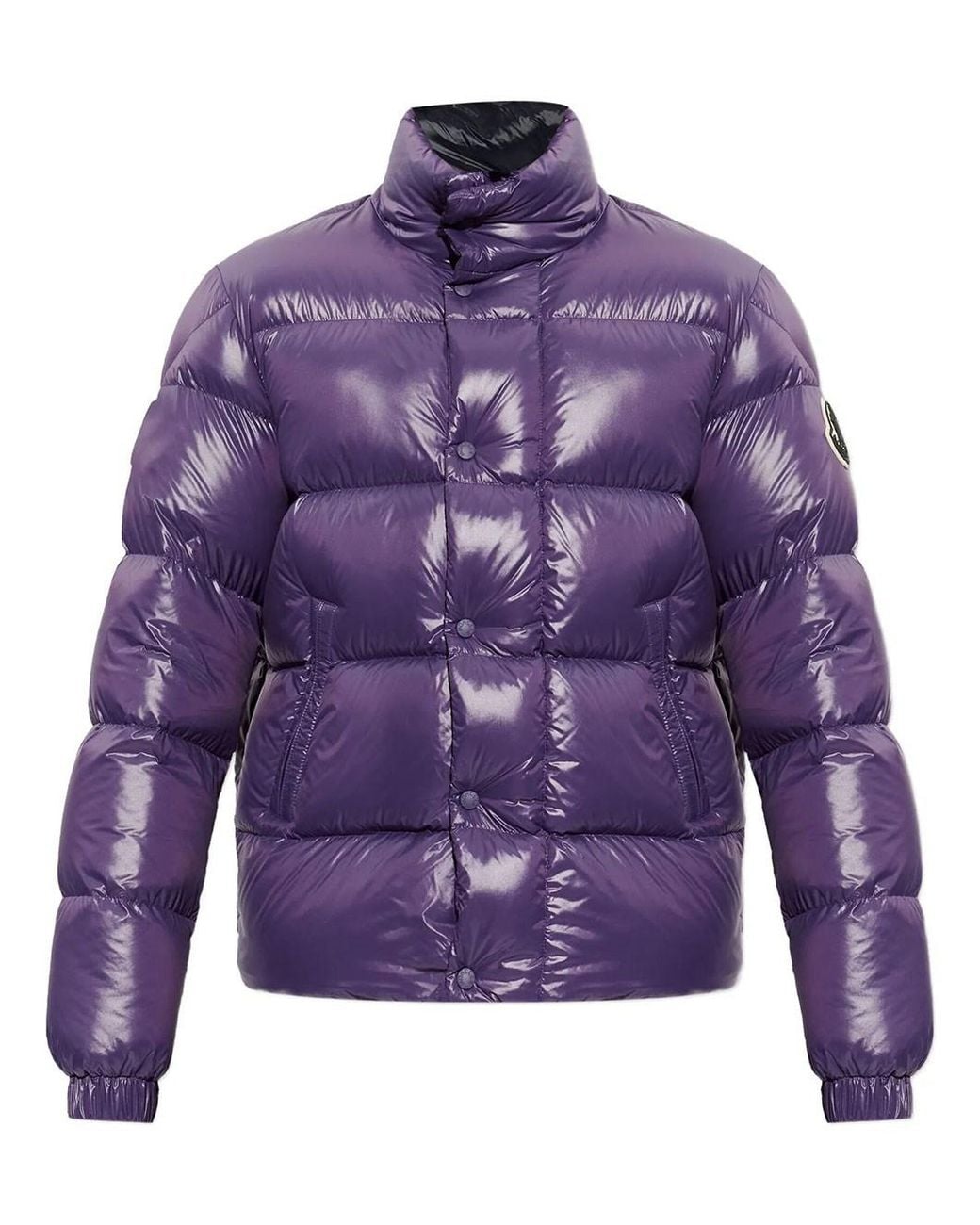 Moncler Purple Short Bendola Down Jacket for men