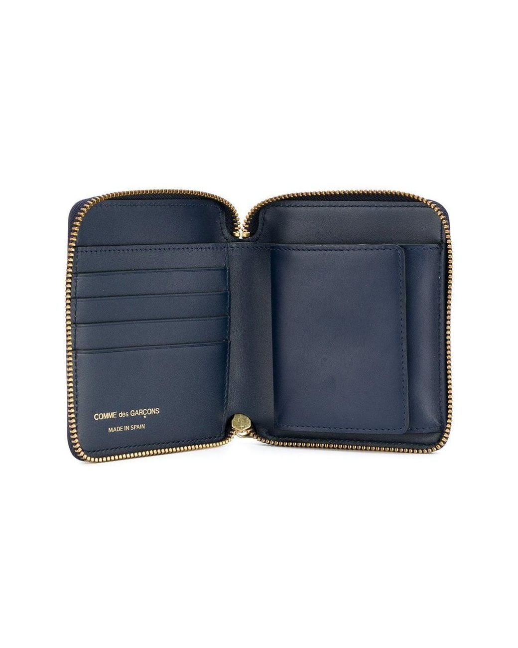 Comme des Garçons Blue Classic Wallet Accessories