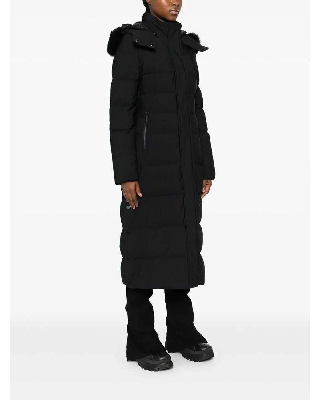 Moose Knuckles Black Jocada Padded Parka
