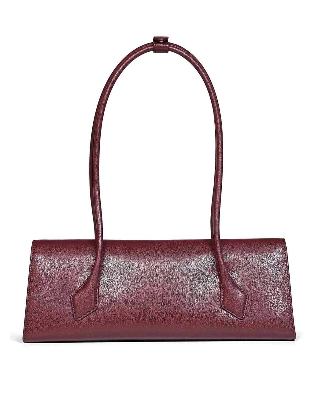 Alaïa Purple Large Le Teckel Flap Bag