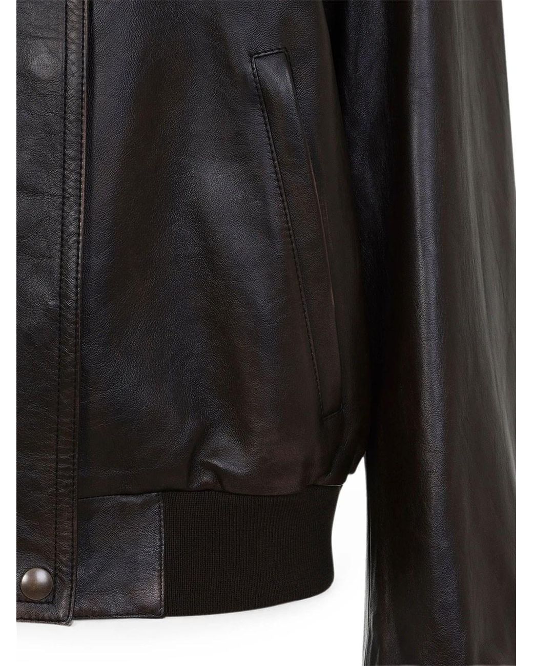 Prada Black Leather Jacket