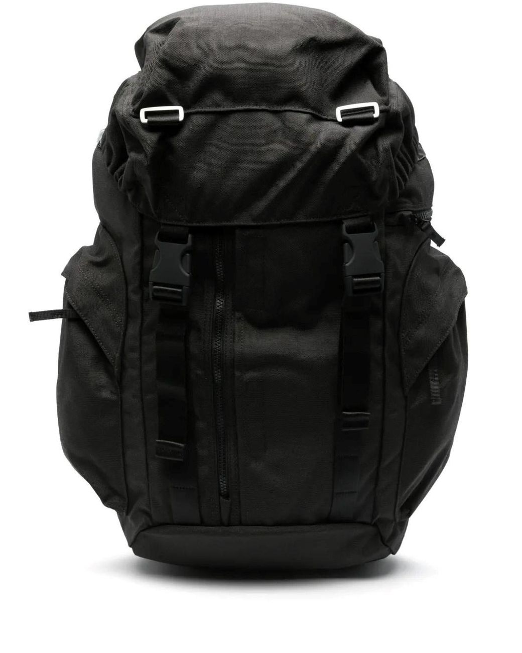 Stone Island Resin Treated Cordura 1500 Backpack Bags in Black for