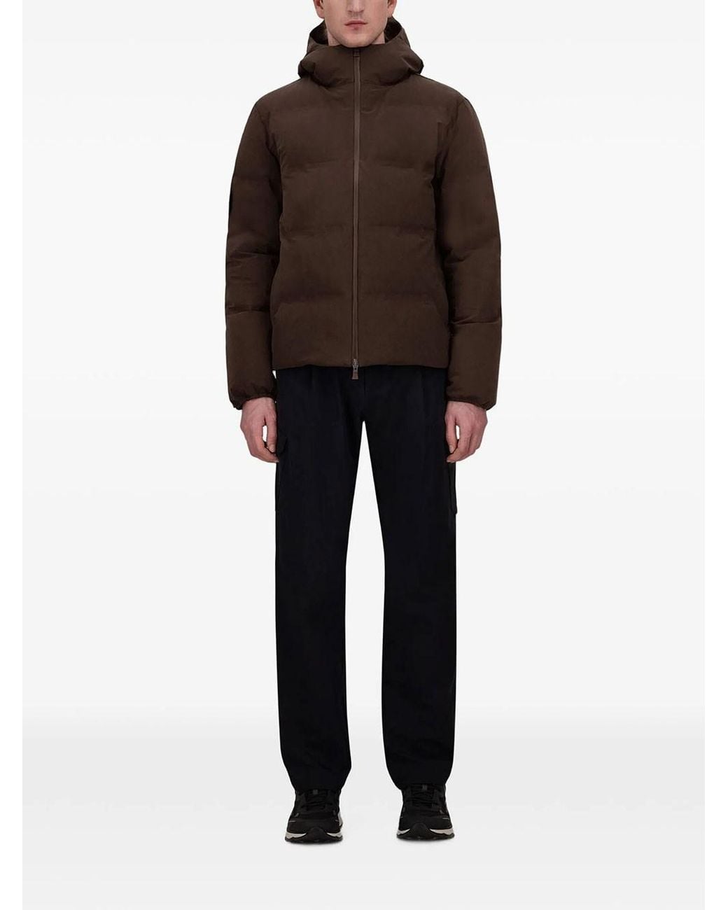 Herno Brown New Impact Down Jacket for men