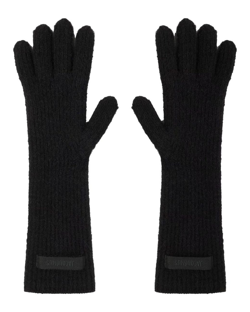 Jacquemus Black Les Gants Gros Grain for men