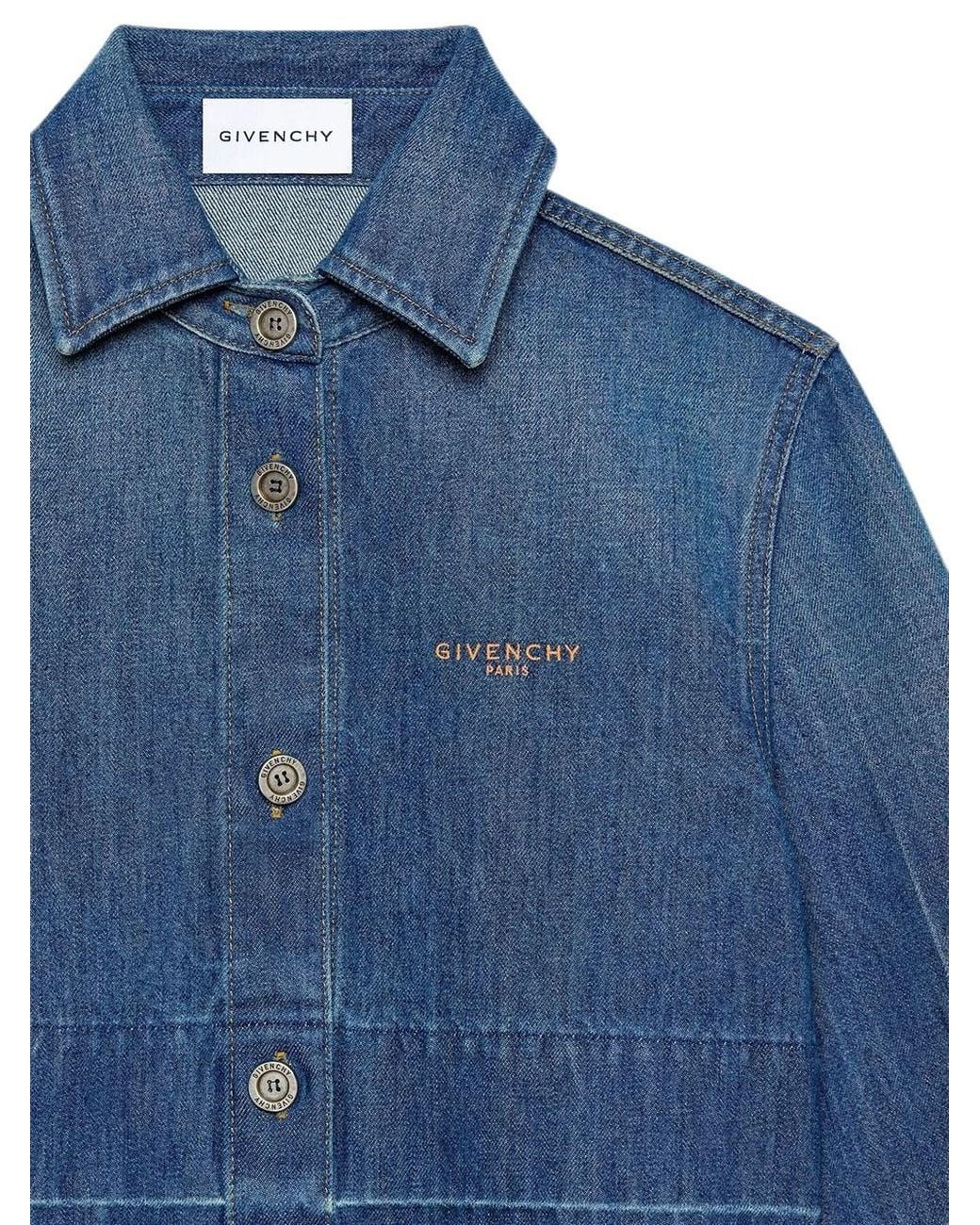 Givenchy Blue Shirt