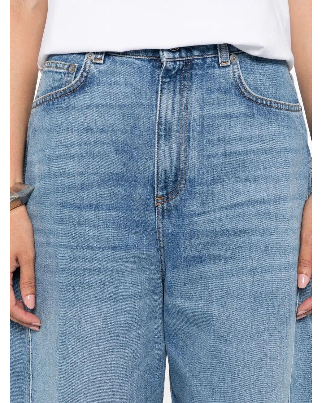 Givenchy Blue Cocoon Jeans