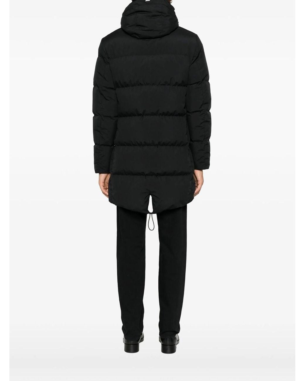 Herno Black 2 Layer Windstopper Jacket for men