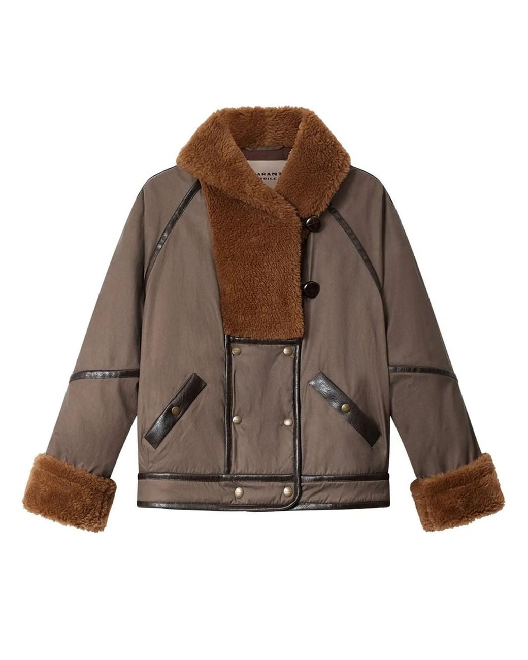 Isabel Marant Brown Olinka Jacket