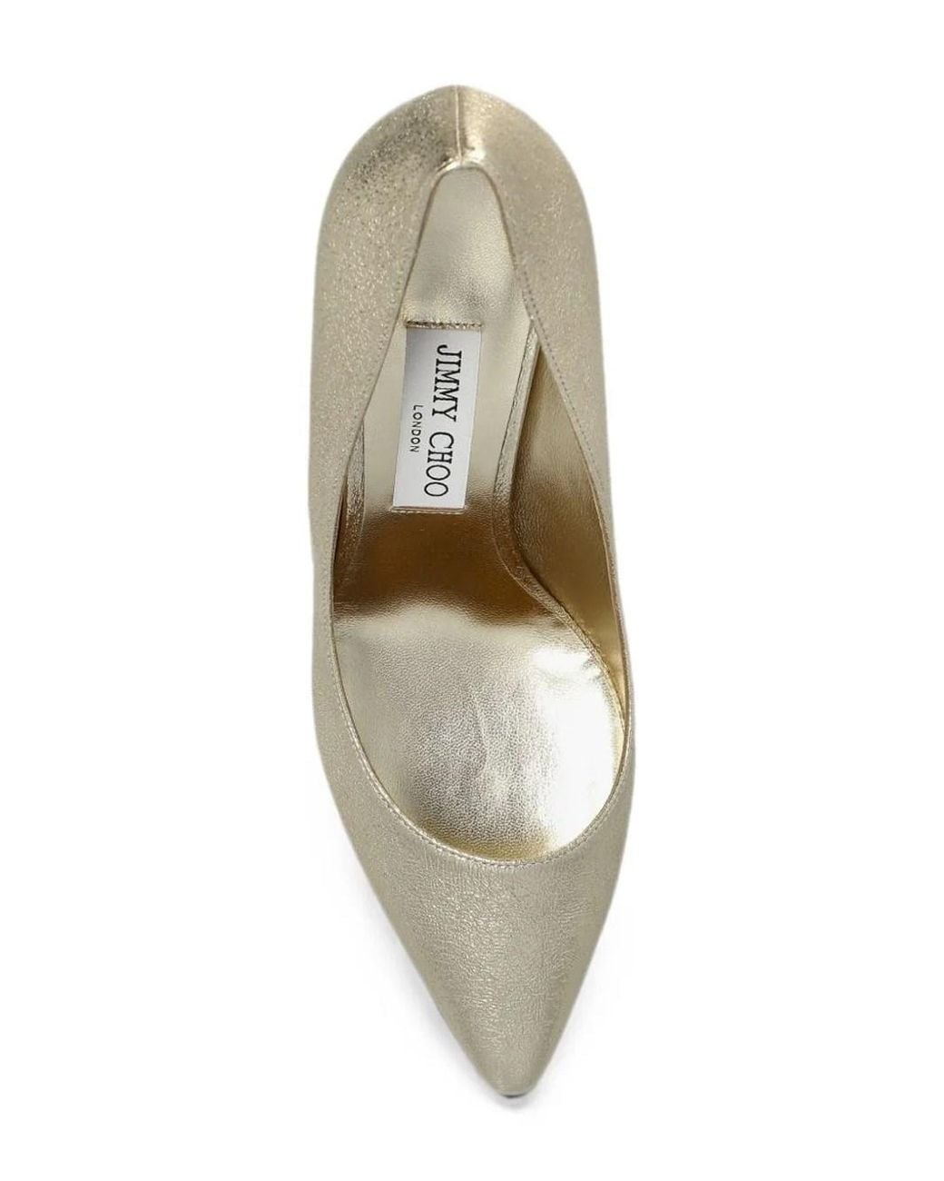 Jimmy Choo White Decolleté Romy 85 A Punta