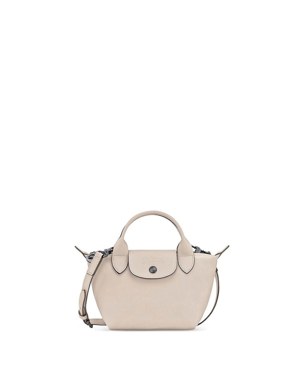 Longchamp Natural Xs Top Handle Bag Le Pliage Xtra