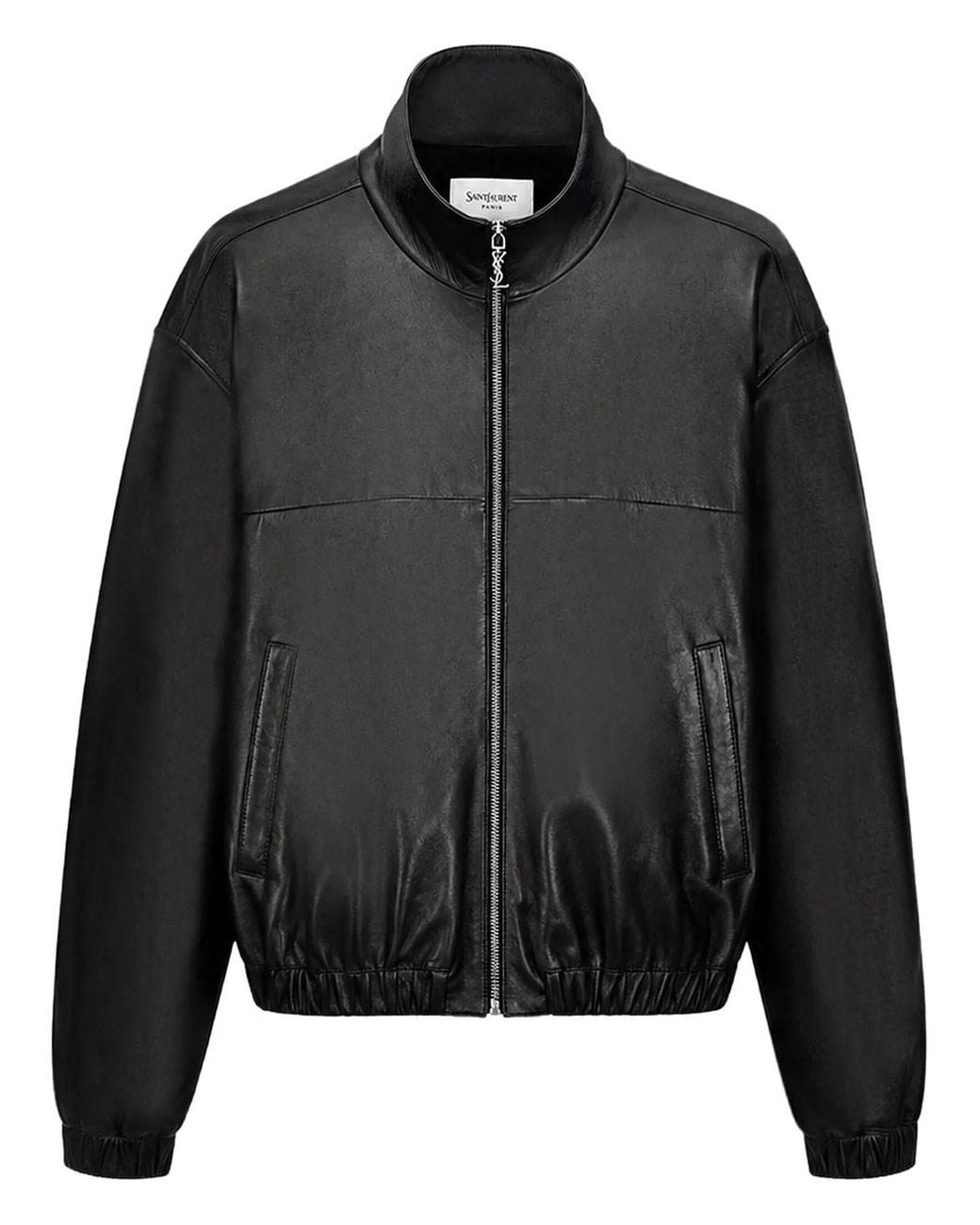 Saint Laurent Black Cassandre Jacket for men
