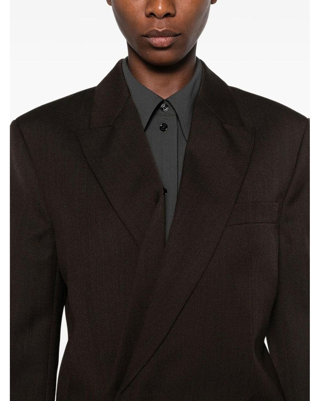 Victoria Beckham Black Blazer Monopetto