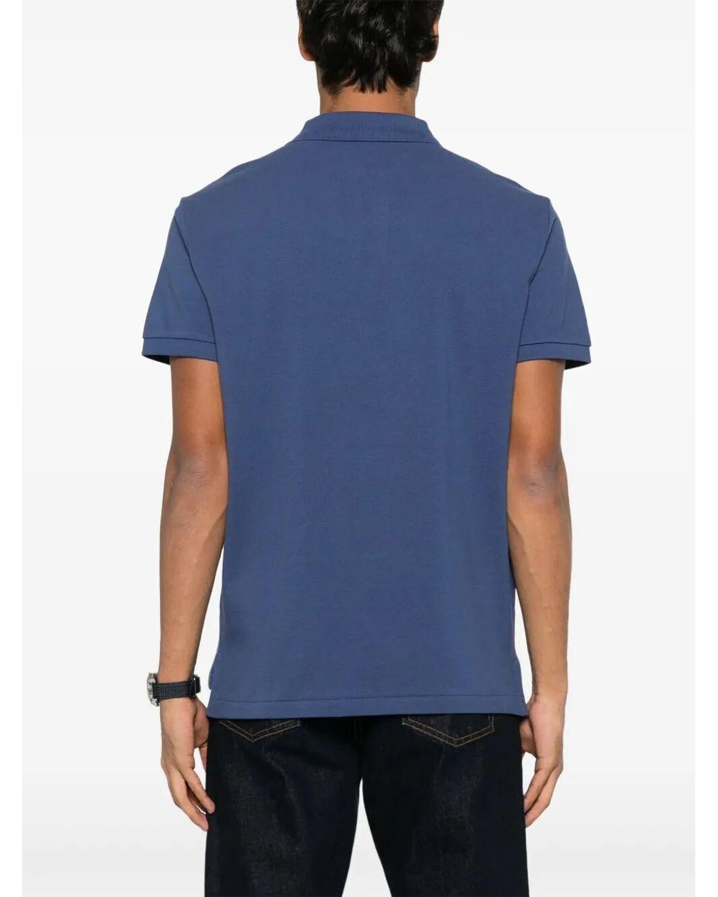 Polo Ralph Lauren Slim Fit Classic Polo Shirt Clothing in Blue for Men ...