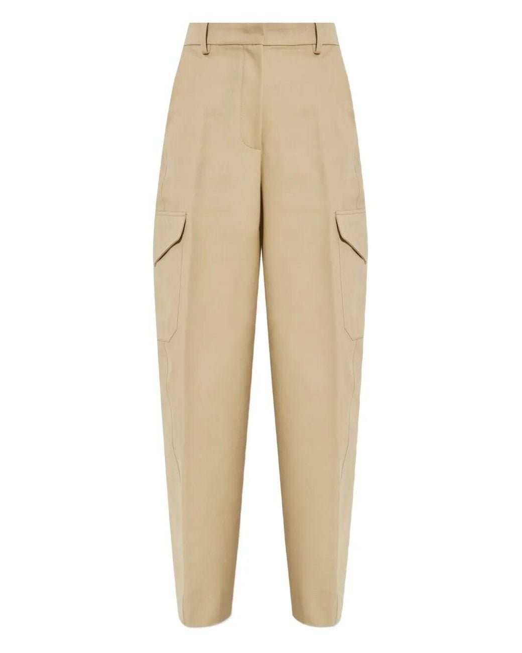 Givenchy Natural Cotton And Wool Pants