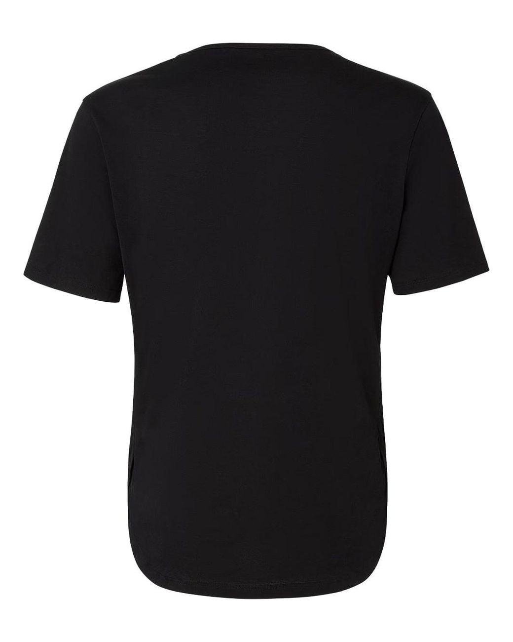Fendi Black Cotton T-shirt With Favoloso Print for men