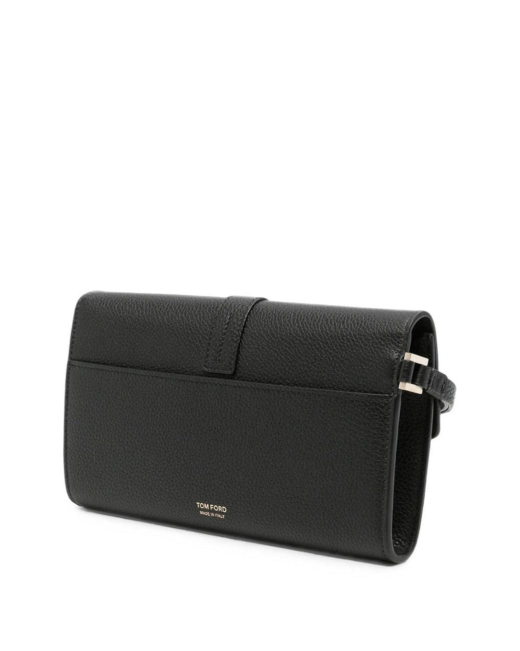 Tom Ford Black Pouch "T Clasp"