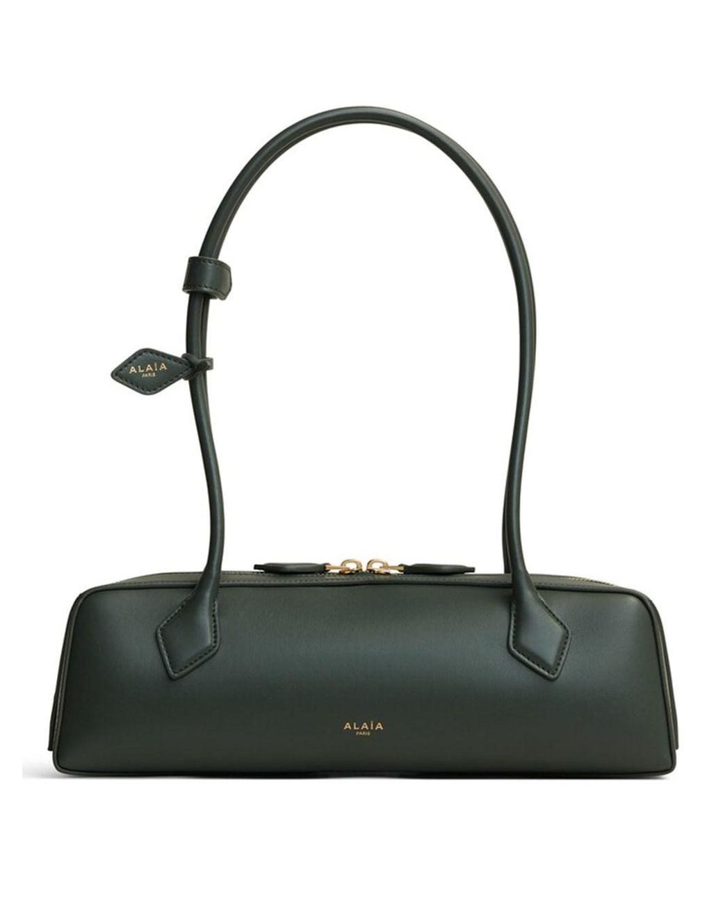 Alaïa Green Le Teckel Medium Calfskin Bag
