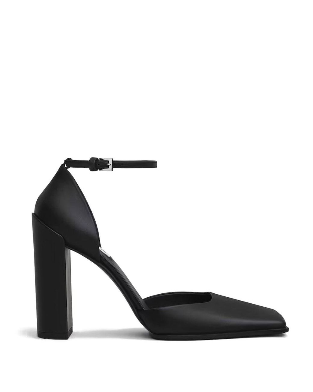Alaïa Black Alaia Square D'Orsay Leather Pumps