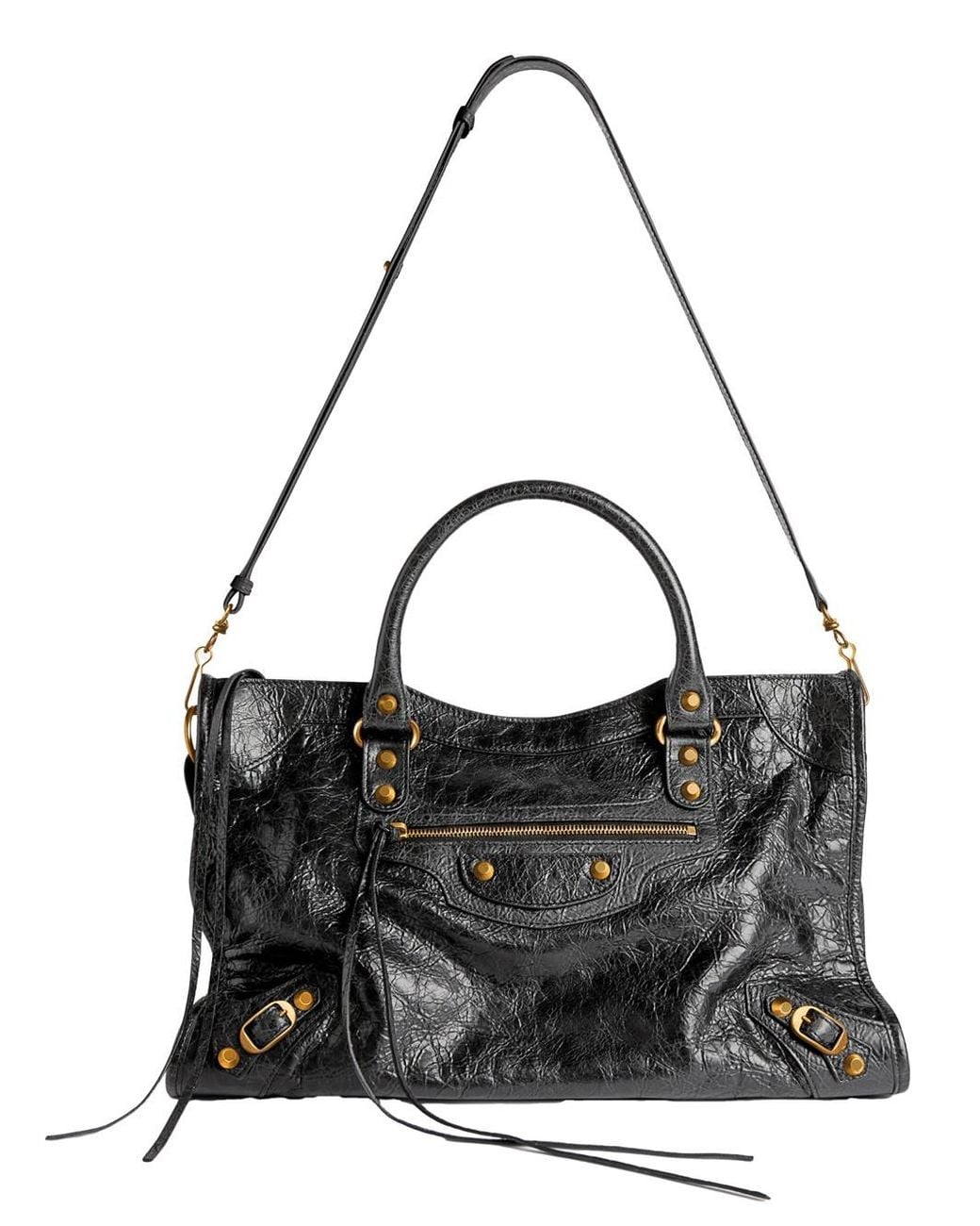 Balenciaga Black Le City Medium Bag