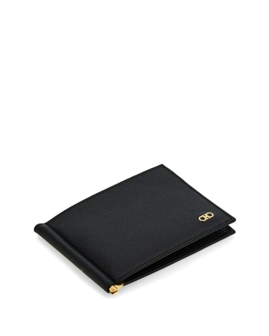 Ferragamo Black Ferragamo Wallets