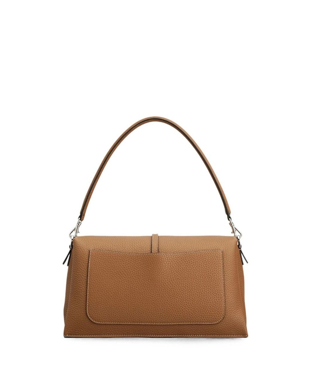 Tod's Metallic T Timeless Small Leather Flap Bag