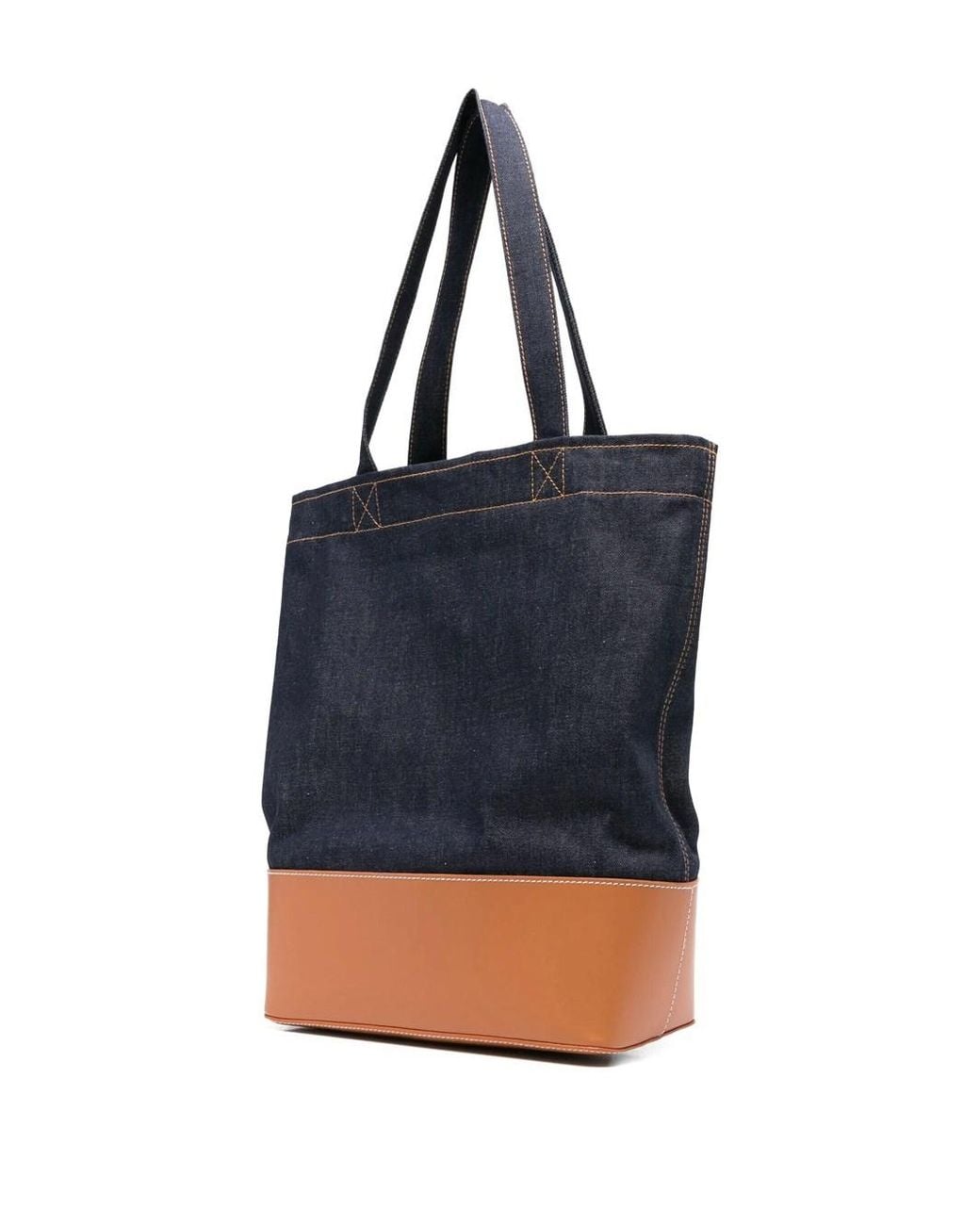 A.P.C. Blue Axel Tote Bag