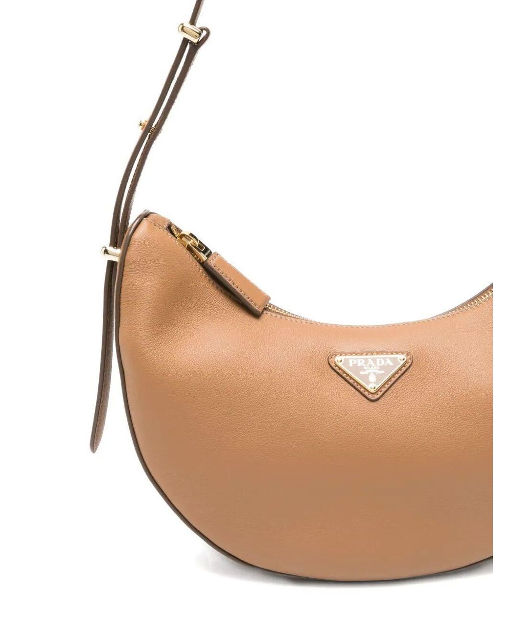 Prada White Shoulder Bag Arqué