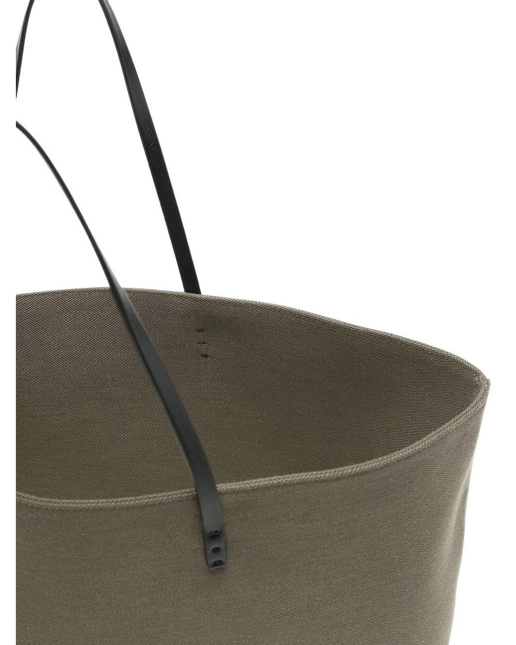 Fendi Gray Large Canvas Roll Bag With Stencil Print for men