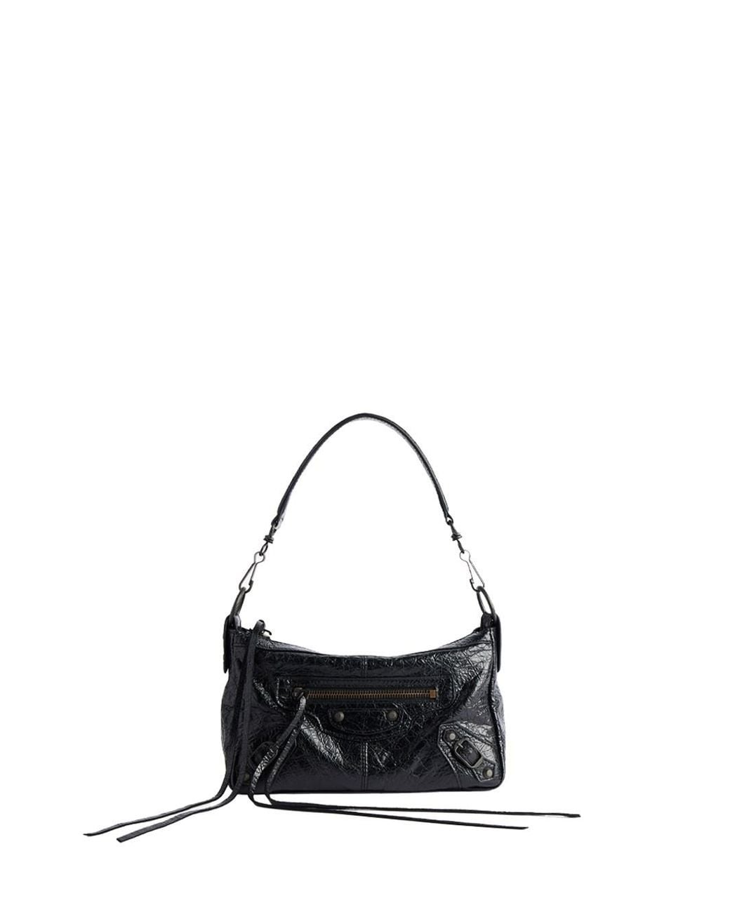 Balenciaga Black Le City Moto Mini