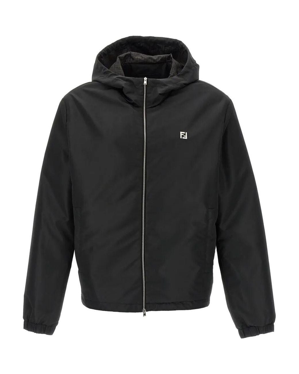 Fendi Black Light Jackets for men